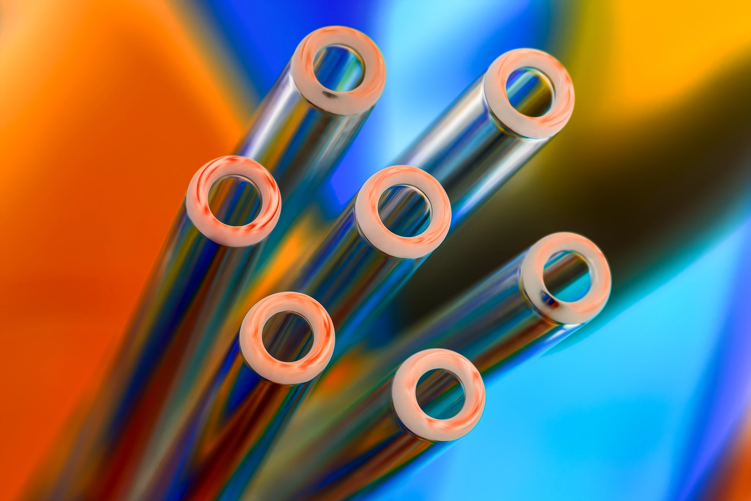 Abstrakte fotografische Komposition aus der Serie „Pipes“ – Licht, Struktur und Form in reduzierter Ästhetik von Steffen Freiling.