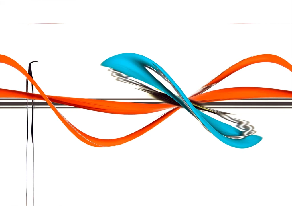 Bild aus der Serie ‚Space over Time‘ von Steffen Freiling – slit-scan-basierte Fotografie, die Raum und Zeit visuell verschiebt und gewohnte Wahrnehmung herausfordert.