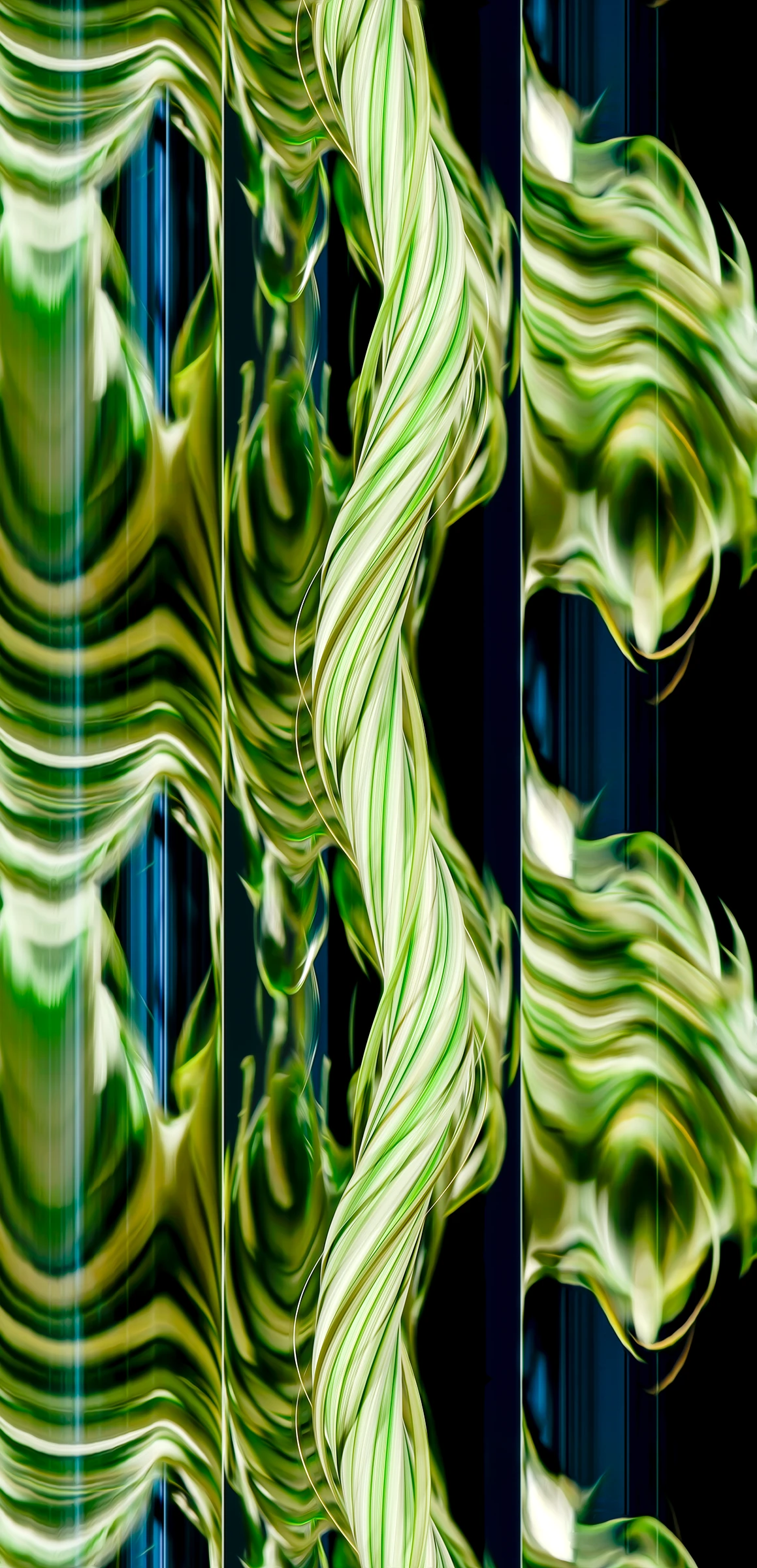 Bild aus der Serie ‚Space over Time‘ von Steffen Freiling – slit-scan-basierte Fotografie, die Raum und Zeit visuell verschiebt und gewohnte Wahrnehmung herausfordert.