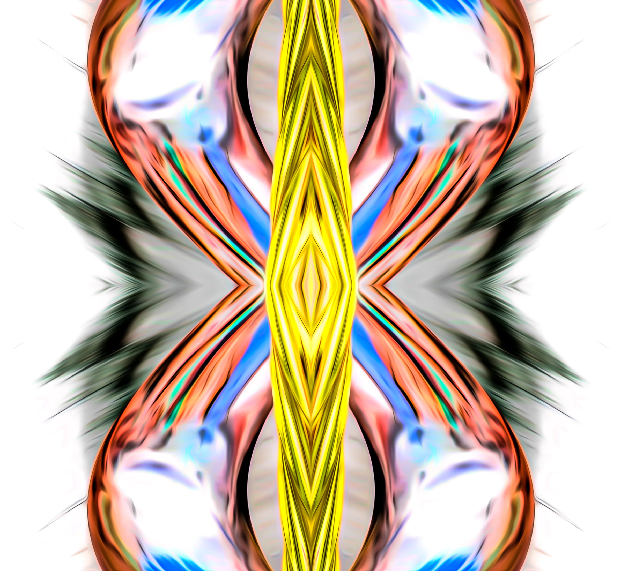 Bild aus der Serie ‚Space over Time‘ von Steffen Freiling – slit-scan-basierte Fotografie, die Raum und Zeit visuell verschiebt und gewohnte Wahrnehmung herausfordert.
