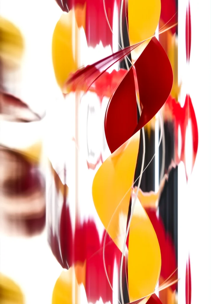 Bild aus der Serie ‚Space over Time‘ von Steffen Freiling – slit-scan-basierte Fotografie, die Raum und Zeit visuell verschiebt und gewohnte Wahrnehmung herausfordert.