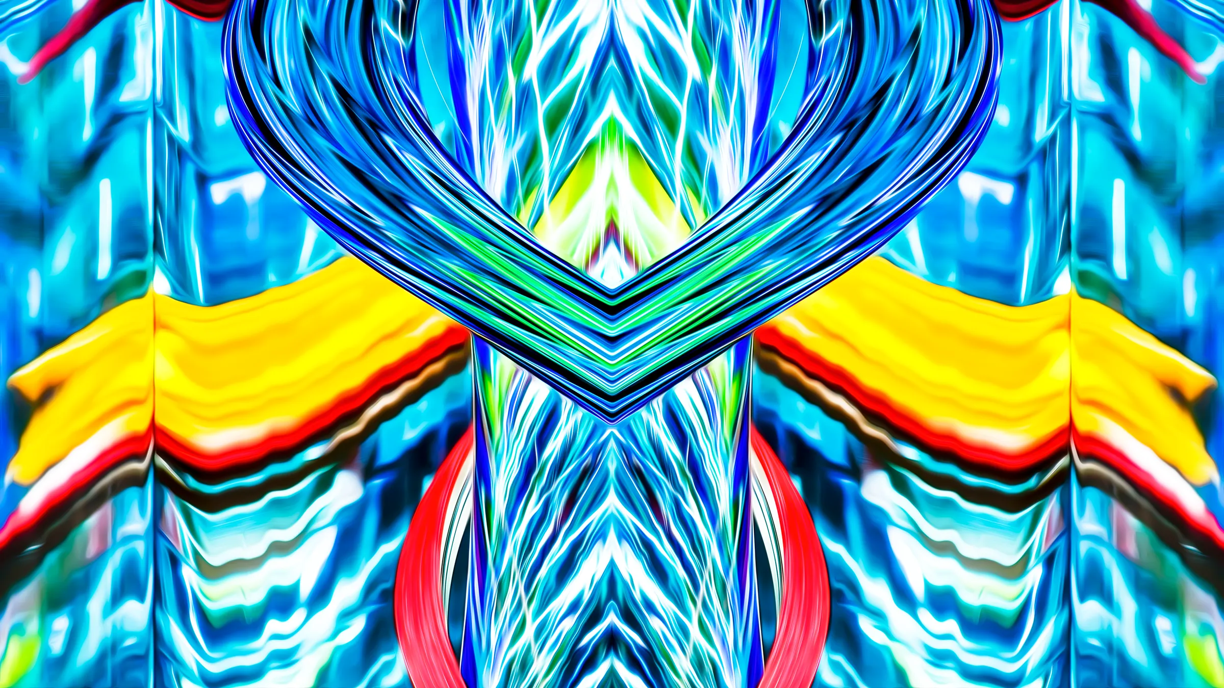 Bild aus der Serie ‚Space over Time‘ von Steffen Freiling – slit-scan-basierte Fotografie, die Raum und Zeit visuell verschiebt und gewohnte Wahrnehmung herausfordert.