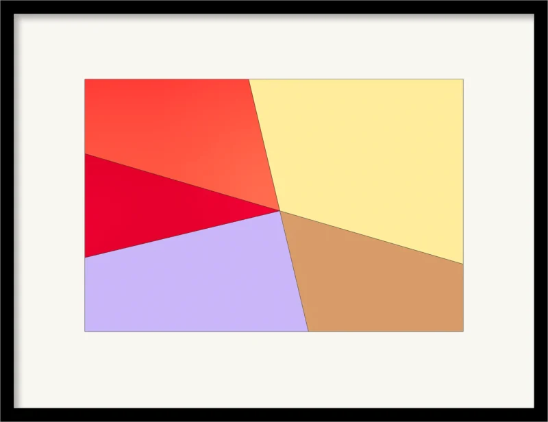 Nine (Fine Art Print framed)