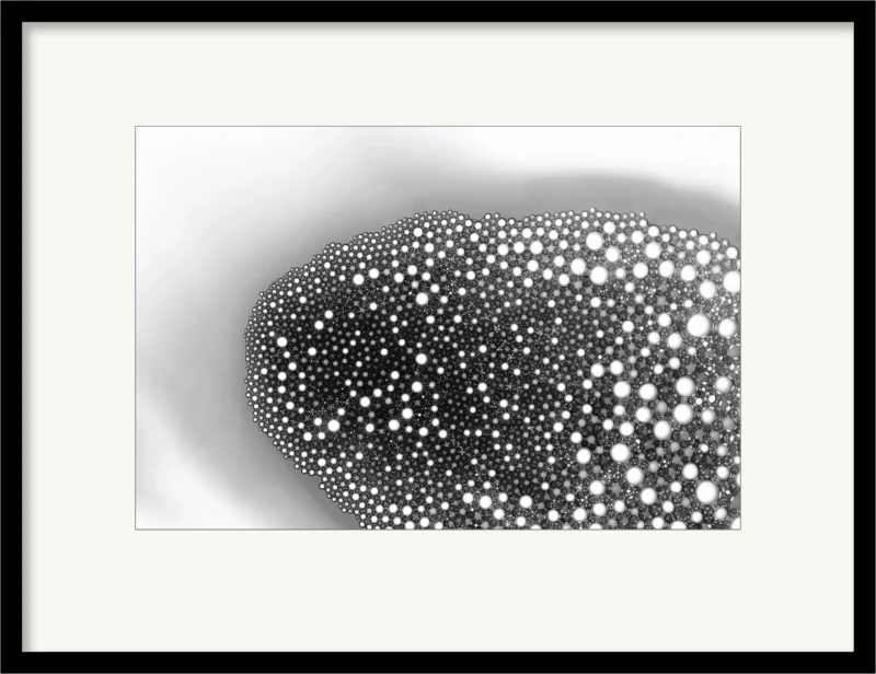 Close to the Harbor (Fine Art Print framed)