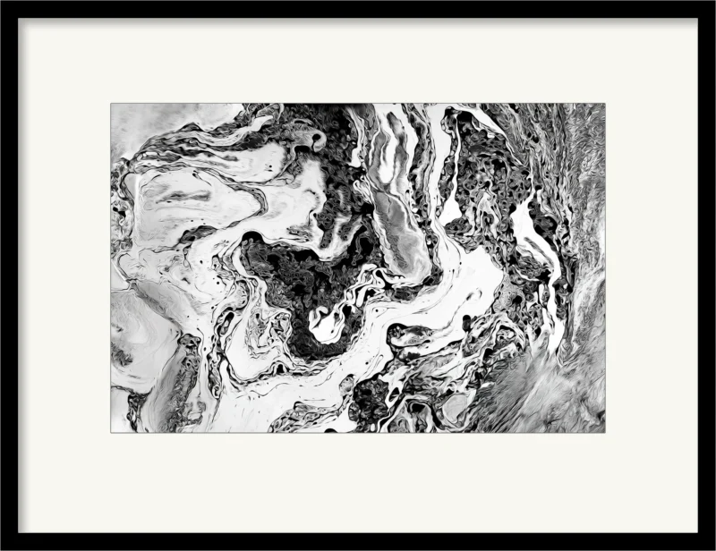 Dirty Old Town (Fine Art Print framed)