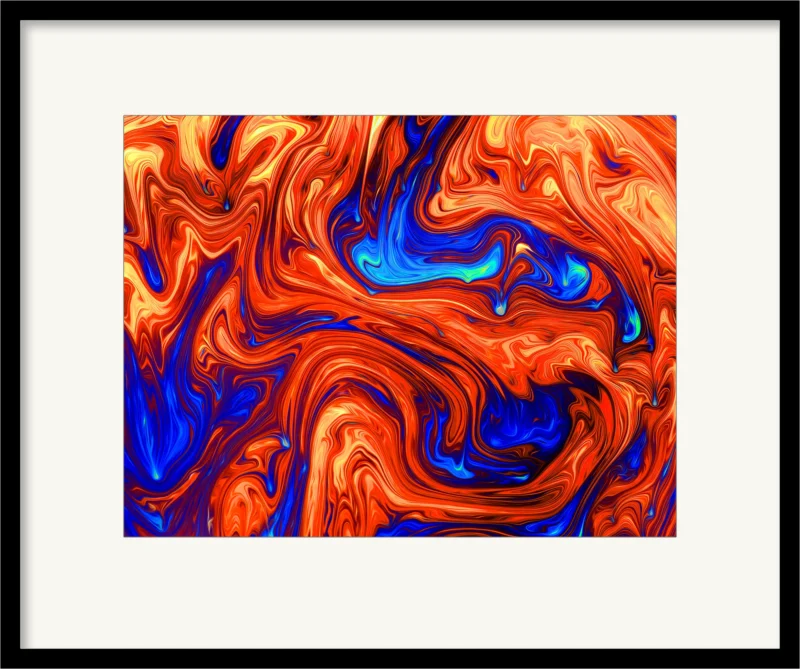 Getting There (Fine Art Print framed)