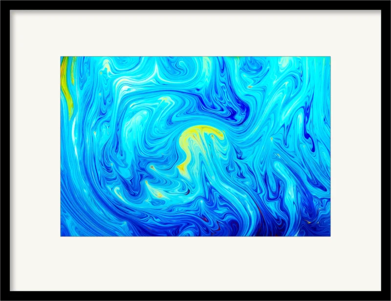 Yellow Life (Fine Art Print framed)