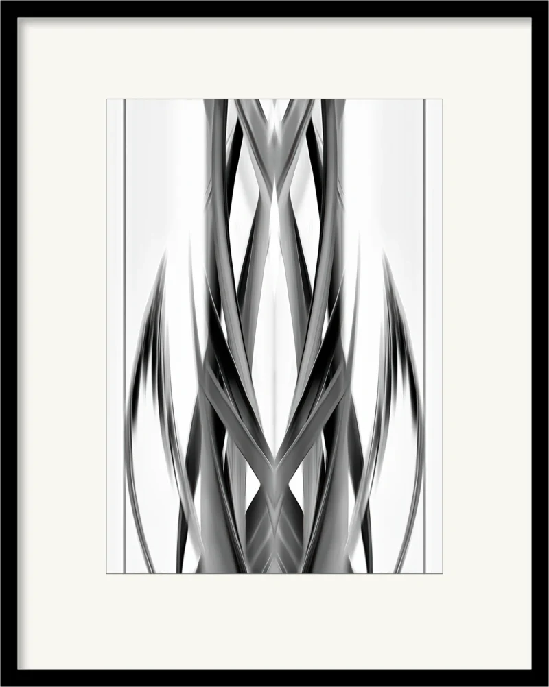 Playing the Boundaries at Night (Fine Art Print framed)