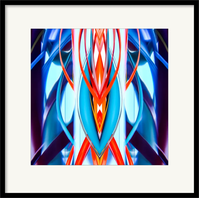 Jim (and) the Iceman - A tribute to Val (Fine Art Print framed)