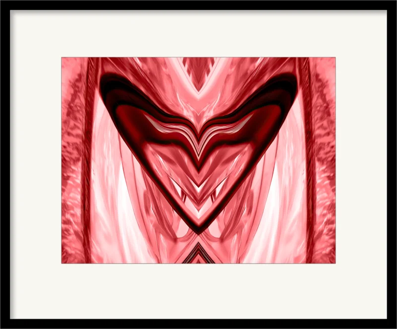 The Good Heart (Fine Art Print framed)