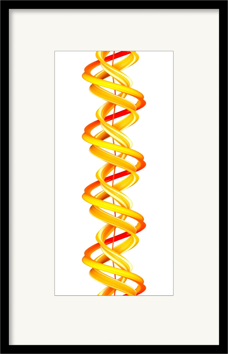 The Curtain Center (Fine Art Print framed)