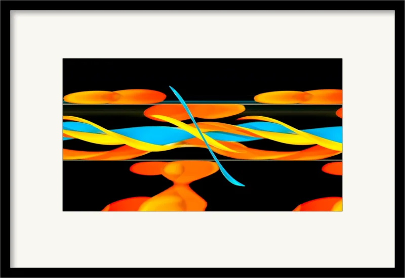 Happy (Fine Art Print framed)