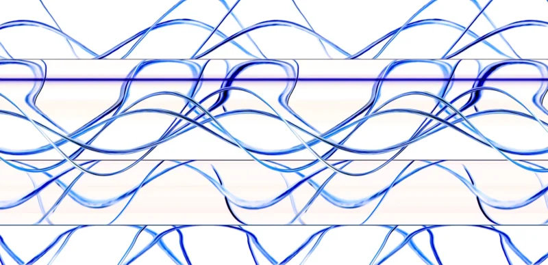 Blue Lines (Fine Art Print)