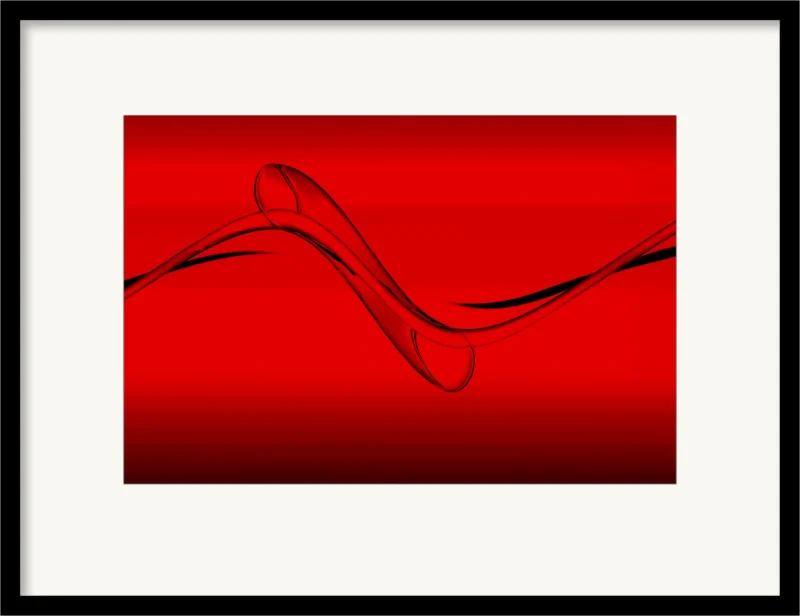 Find a Way to My Heart (Fine Art Print framed)