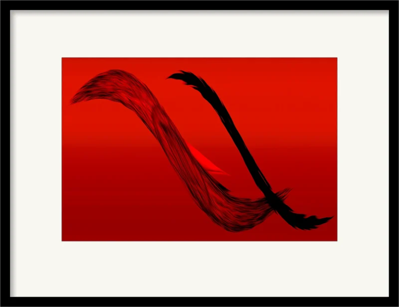 The Music (Fine Art Print framed)