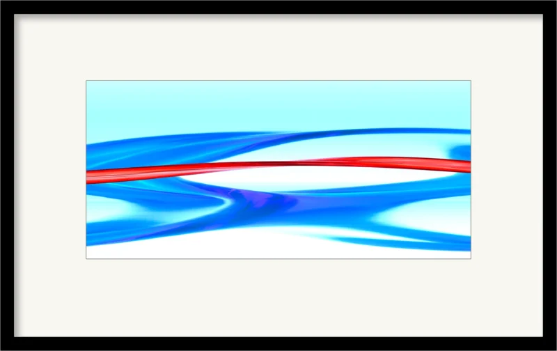 Red Arch (Fine Art Print framed)