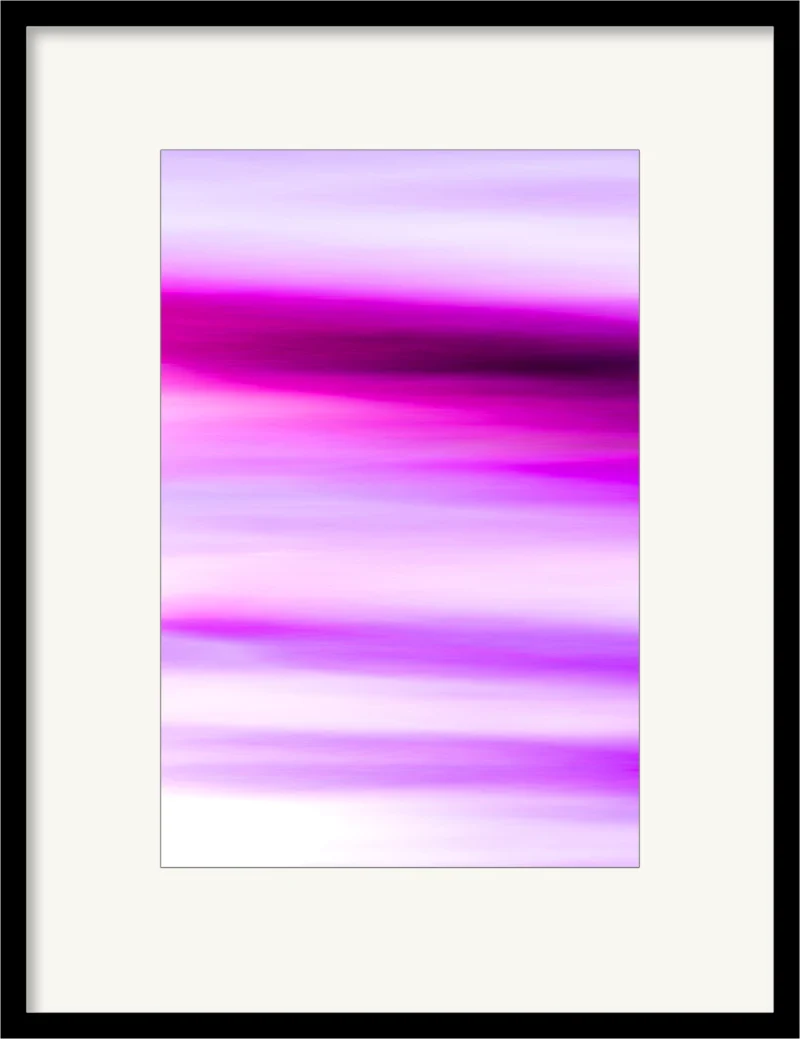 Violet Haze I (Fine Art Print framed)