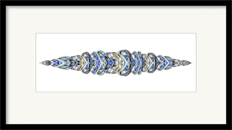 Be as Water my Friend (Fine Art Print gerahmt)