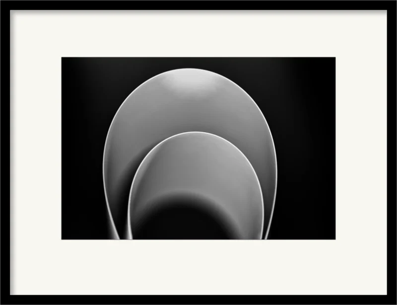 N° 8478 / bw (Fine Art Print gerahmt)