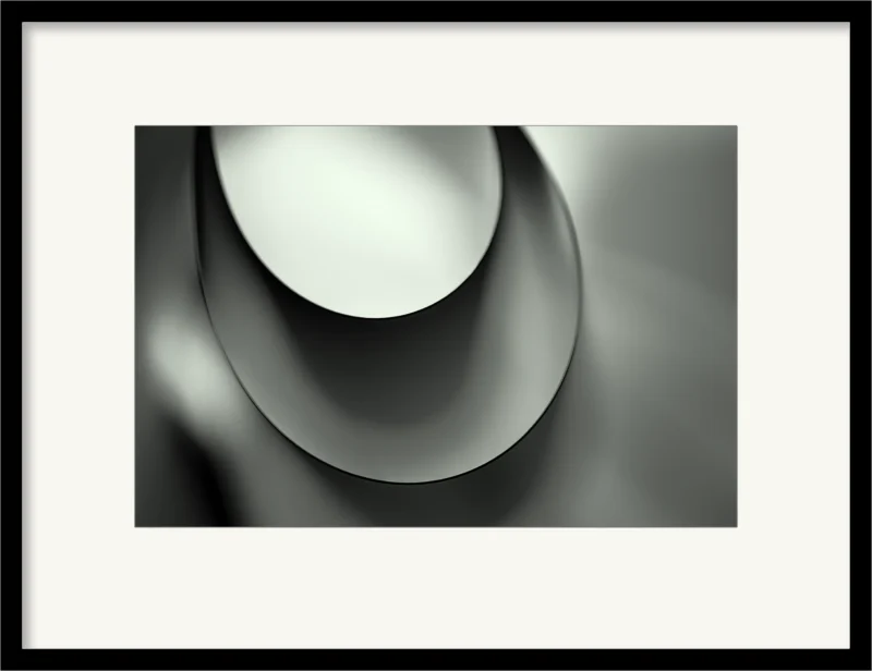 N° 8507 / bw (Fine Art Print gerahmt)