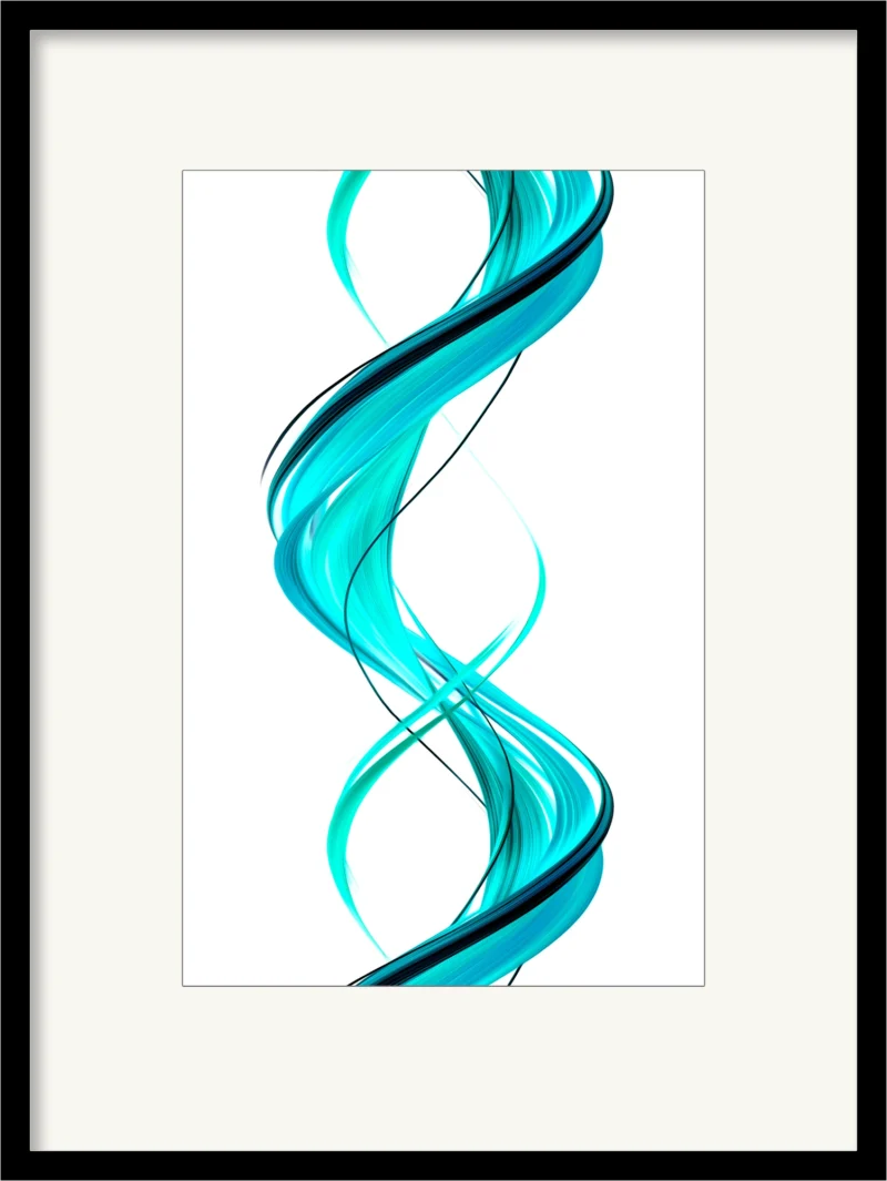 Fine Line (Fine Art Print framed)