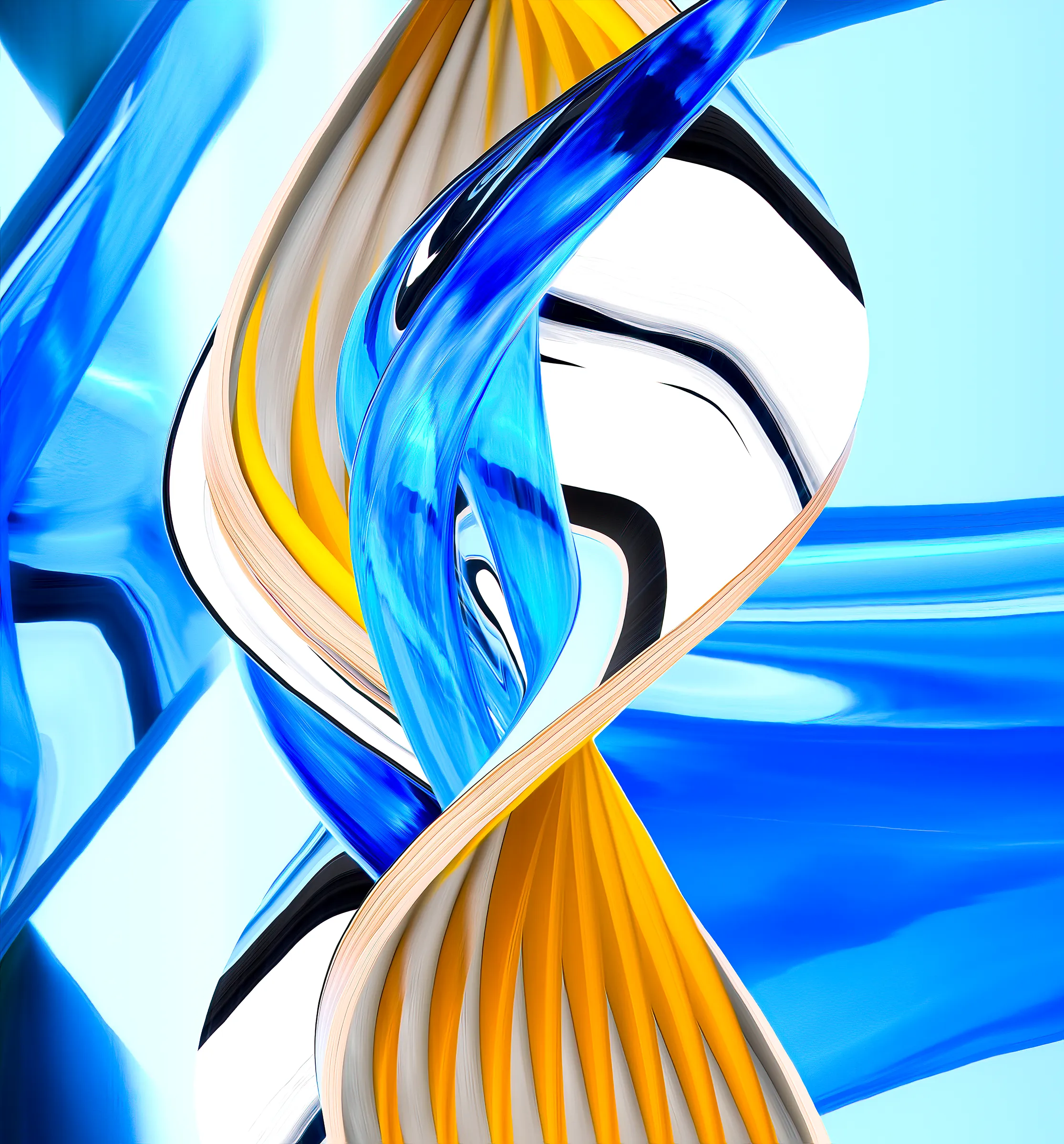 Image from the series 'Space over Time' by Steffen Freiling - slit-scan-based photography that visually shifts space and time and challenges habitual perception.